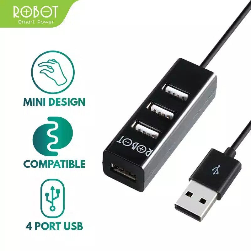 Robot H140-80 4 Ports USB HUB 80cm Original - Daffina Store