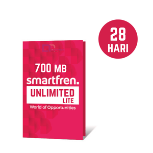 Voucher Smartfren UNLIMITED Lite 700 MB - Daffina Store