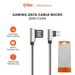 Olike DM-C4M Kabel Data Micro USB 3A Denim Nylon Braid