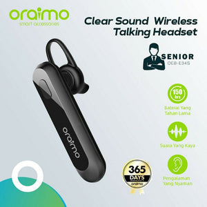 
            
                Muat gambar ke penampil Galeri, Oraimo OEB-E38S Senior 2 Handfree Bluetooth Clear Sound Wireless Talking - Daffina Store
            
        