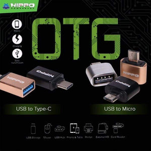 
            
                Muat gambar ke penampil Galeri, Hippo DD01 Adaptor OTG Type-C USB ON THE GO - Daffina Store
            
        