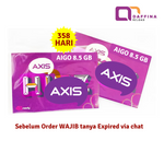 Kartu Perdana AXIS 8.5 GB