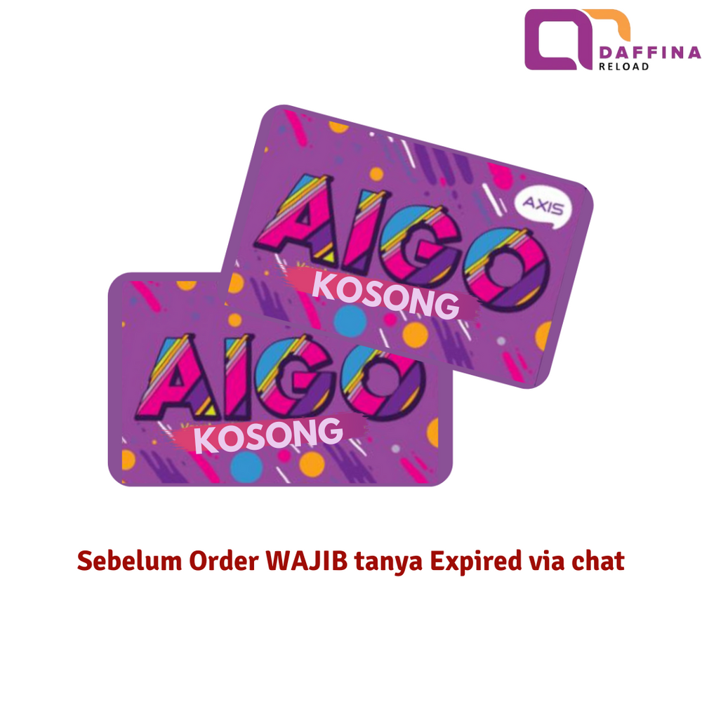 Voucher Data Axis Kosong