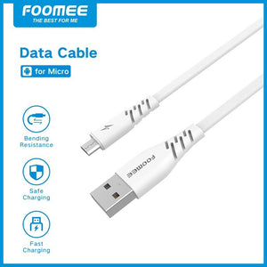 Kabel Data Foomee NS11 Data Line Micro 2.4A - Daffina Store
