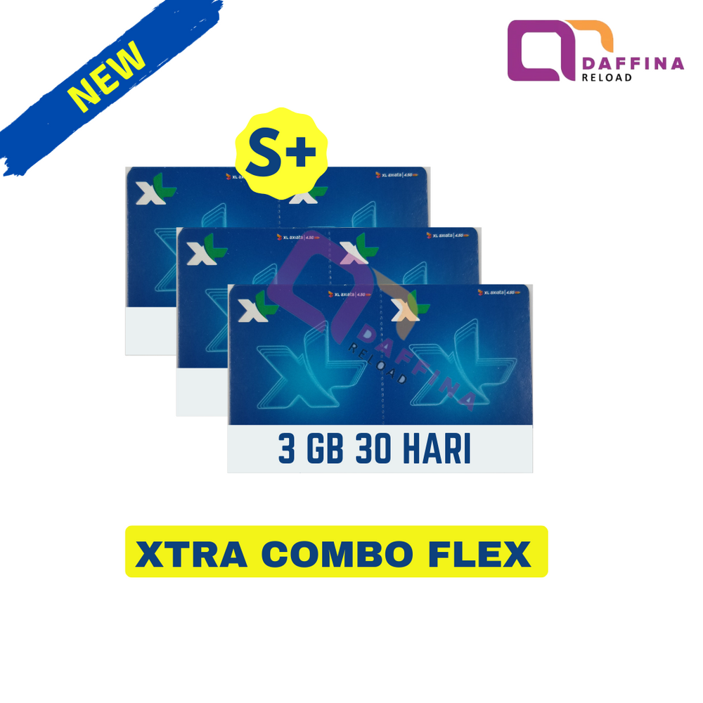 Voucher XL Combo Flex S+ - Daffina Store