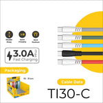 Rexi TI30C Kabel Data Type C 3.0 A Botol Unik 1 Pc