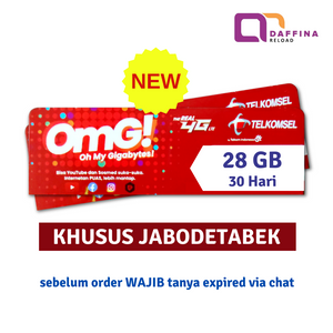 Voucher Telkomsel 28 GB - Daffina Store