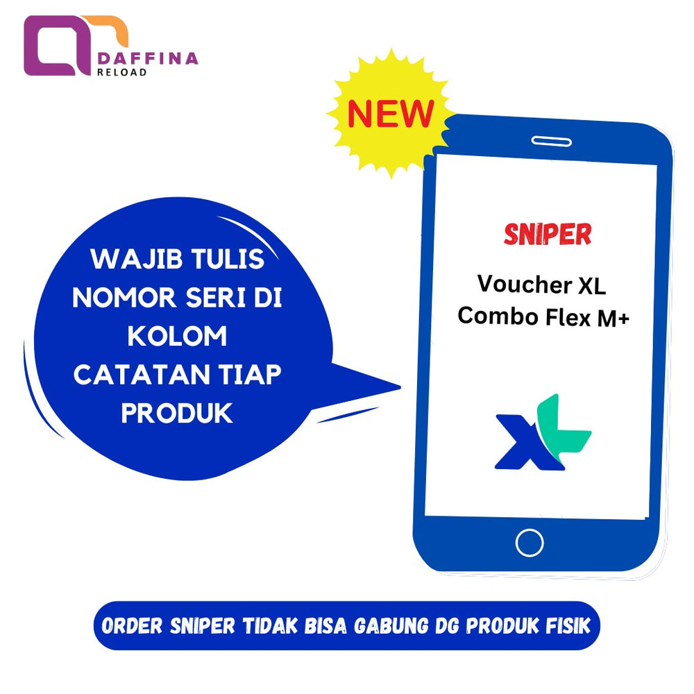 Voucher XL Combo Flex M+ (SNIPER)