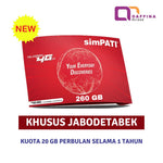 Kartu Perdana Telkomsel Spesial 260 GB Nasional