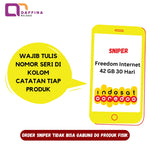 Voucher Indosat Freedom Internet 42 GB (SNIPER)