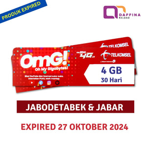 Voucher Telkomsel 4 GB