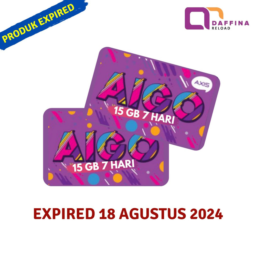 Voucher Axis Aigo 20 GB 7 Hari