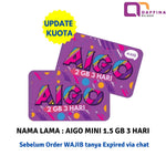 Voucher AXIS AIGO MINI 2 GB 3 Hari