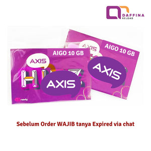 Kartu Perdana AXIS 10 GB