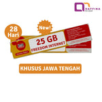 Voucher Indosat Freedom Internet 25 GB NEW (JATENG)