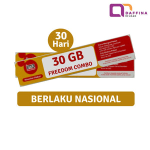 Voucher Indosat Freedom Combo 30 GB - Daffina Store