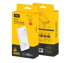Rexi MG10 Power Bank 10.000 Quick Charge PD20W - Daffina Store