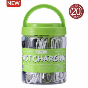 ROBOT DATA CABLE RBM100S COLORFUL 1 TOPLES - Daffina Store