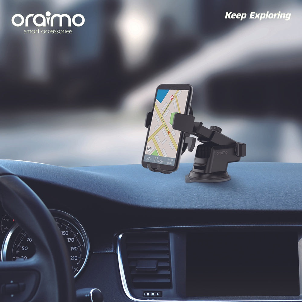 Oraimo  OCM-12 Car Holder Mount Hydra 3 Stable And Safe 1 pc - Daffina Store