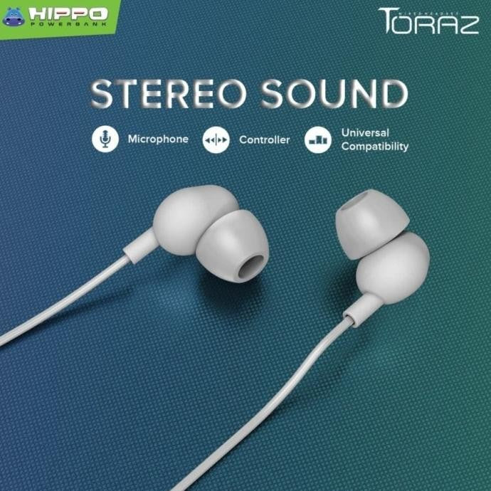 Hippo Handsfree Toraz Earphone Stereo Sound - Daffina Store