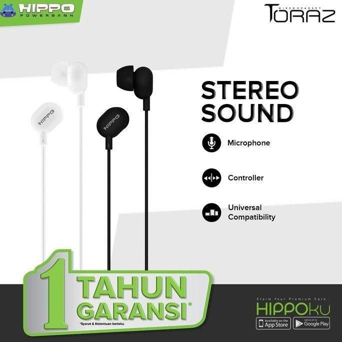 Hippo Handsfree Toraz Earphone Stereo Sound - Daffina Store