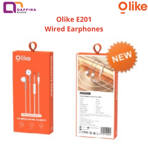 Olike E201 Wired Earphone Headset Headphone 3.5mm - Daffina Store