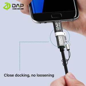 DAP MO1-C Adaptor Converter Micro USB To Type-C 1pc - Daffina Store
