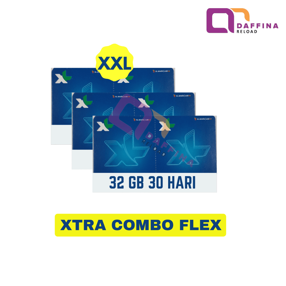 Voucher XL Combo Flex XXL (32 GB) - Daffina Store