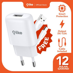 
            
                Muat gambar ke penampil Galeri, Olike C104 Power Adapter Output 5V/1.5A with Micro USB Cable - Daffina Store
            
        