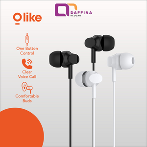 Olike E10 Wired Comfortable Earphones Original 1 Pc - Daffina Store