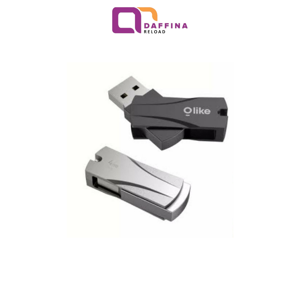 Olike OF104 All Metal Rotable Flashdisk 4gb Original - Daffina Store