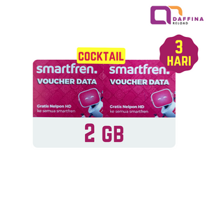 Voucher Smartfren Cocktail 2 GB 3 Hari - Daffina Store