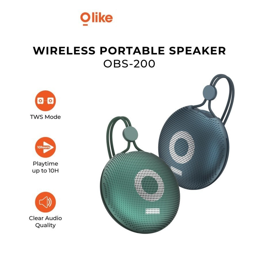 Olike OBS-200 Wireless Portable Bluetooth Speaker - Daffina Store