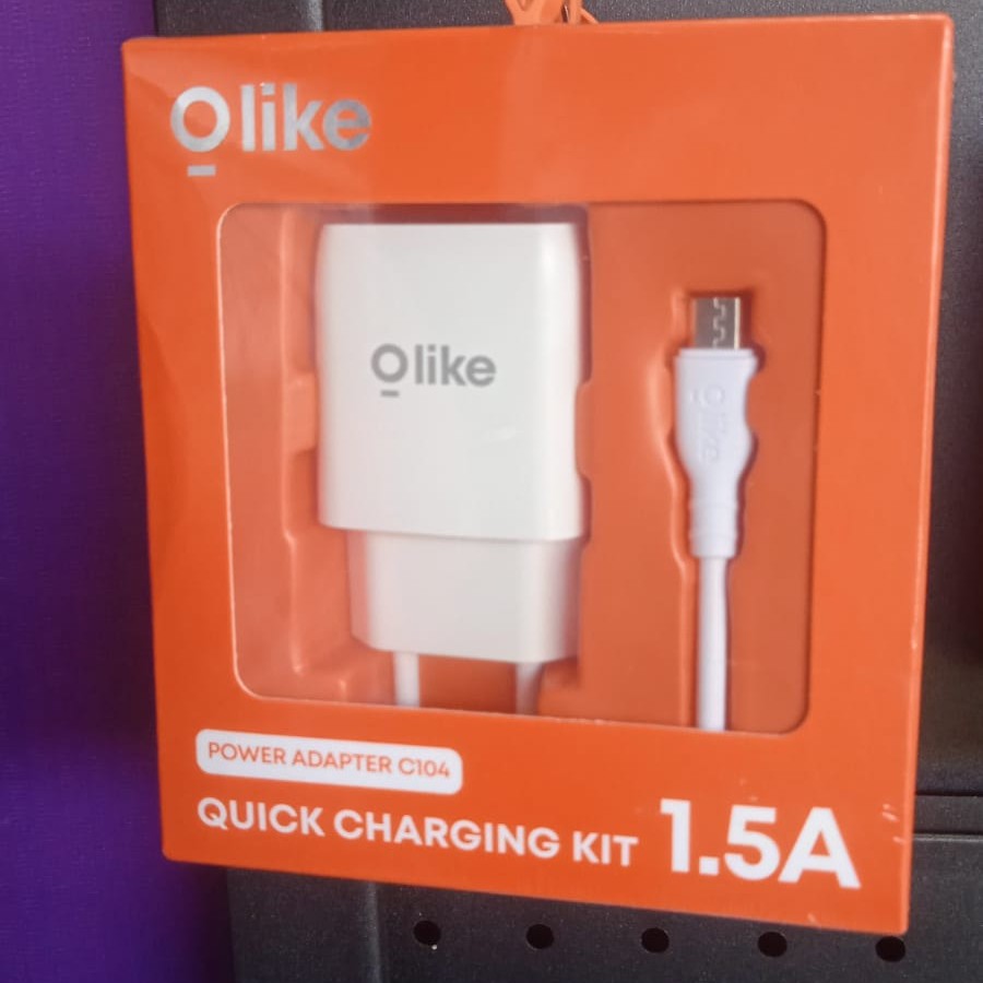 
            
                Muat gambar ke penampil Galeri, Olike C104 Power Adapter Output 5V/1.5A with Micro USB Cable - Daffina Store
            
        