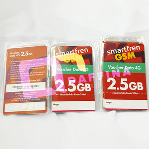 Voucher Smartfren 2.5GB - Daffina Store