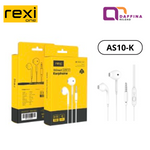 Rexi AS10k Ultra Bouncy Bass Semi In-Ear Wired Earphone Original