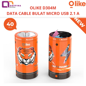 
            
                Muat gambar ke penampil Galeri, Olike D304M Data Cable Bulat Micro USB 2.1 A Colourful 100cm Isi 40 Pcs - Daffina Store
            
        